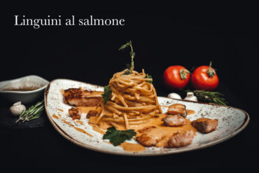 Linguini al salmone